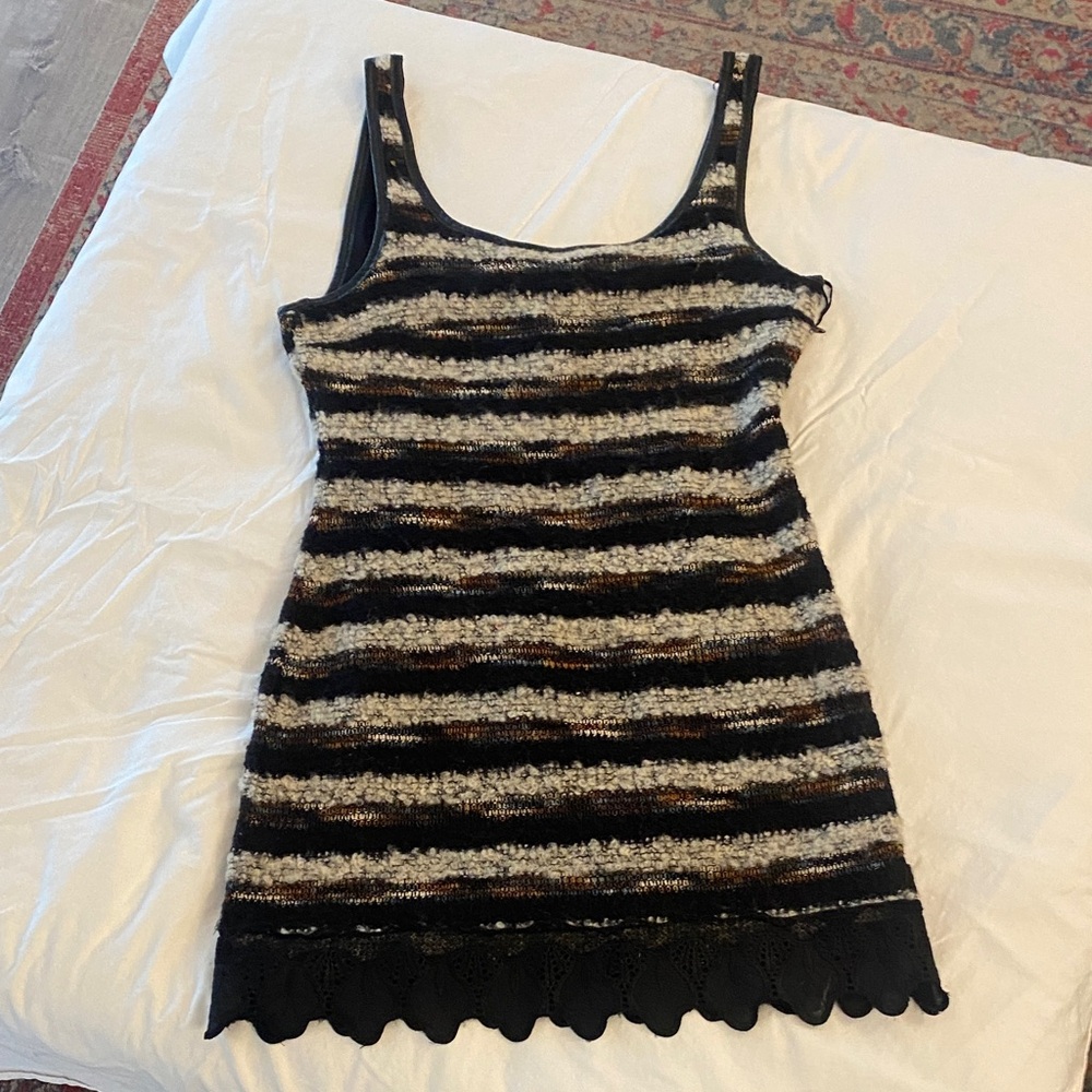 Beautiful textured Free People mini dress